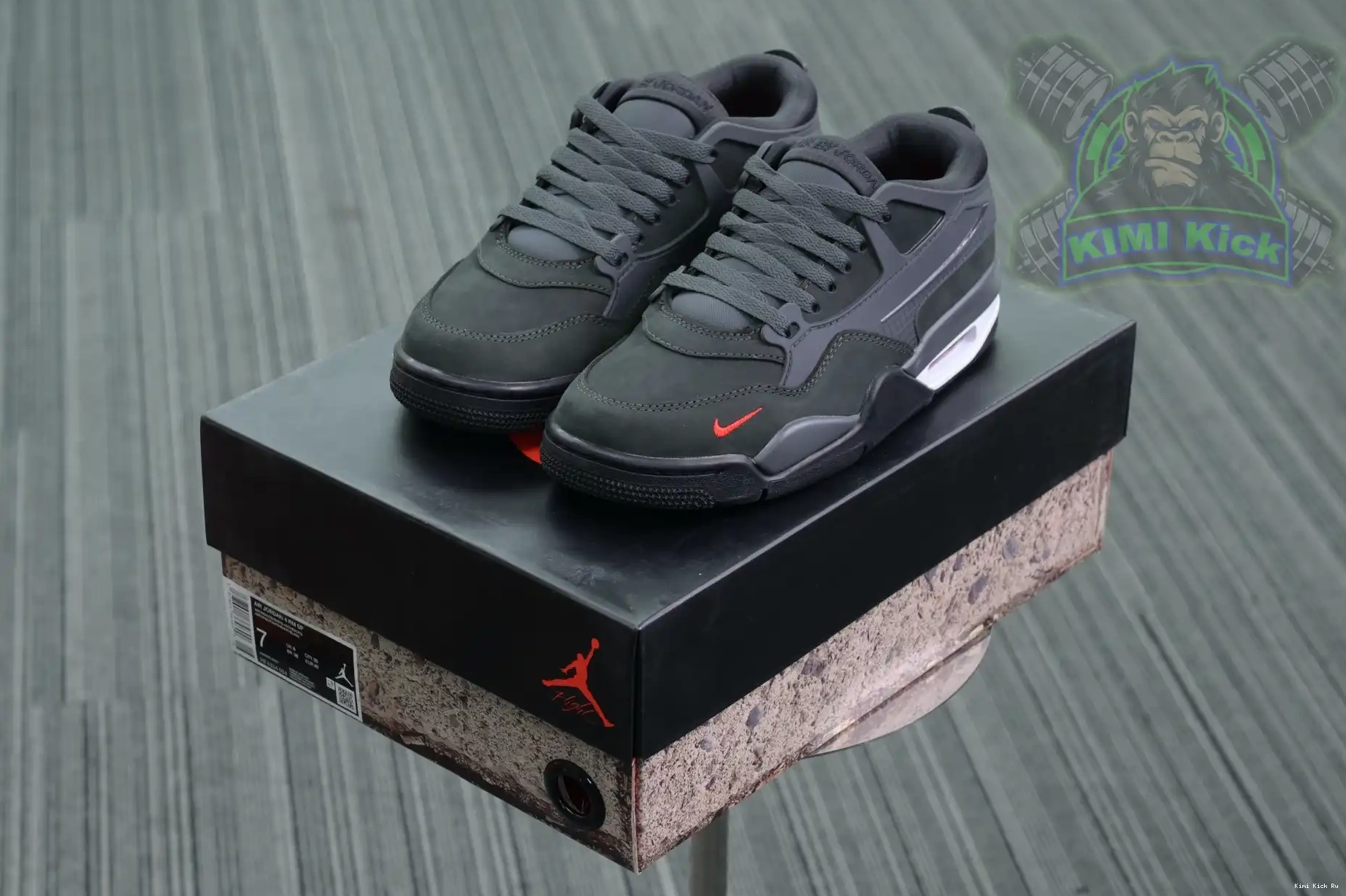 x Kimikick RM “Anthracite” Air 4 Jordan SP Jordan Nigel Sylvester 0815